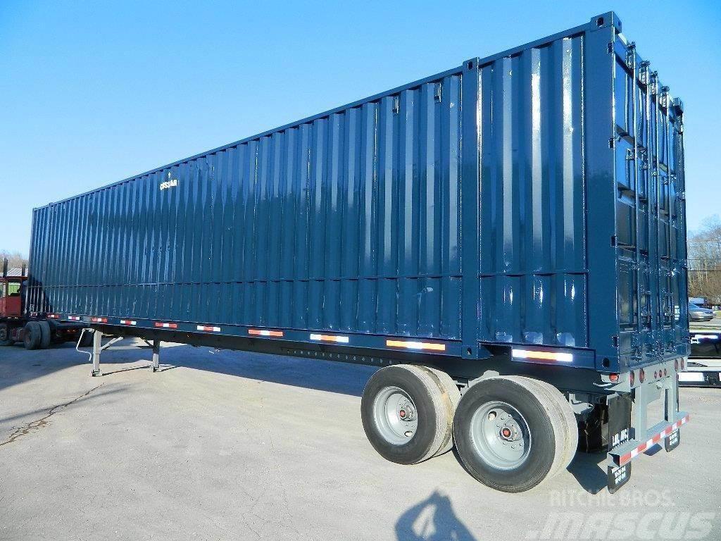  Custom Built 48x102 Wood chip trailers