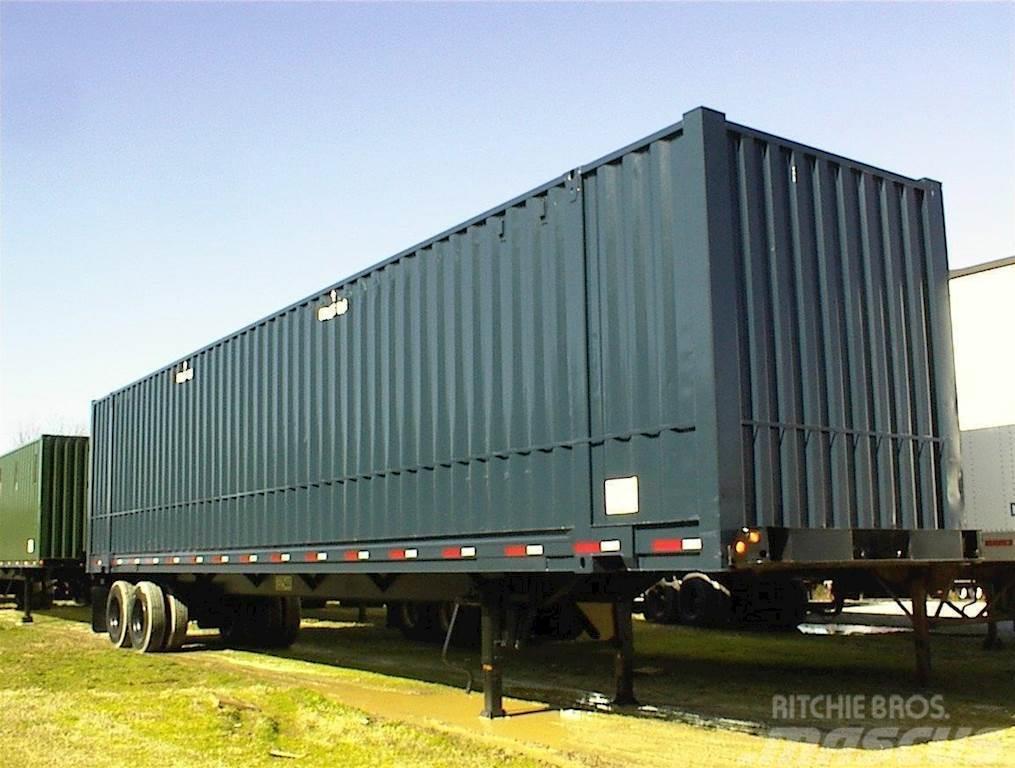  Custom Built 53x102 Wood chip trailers