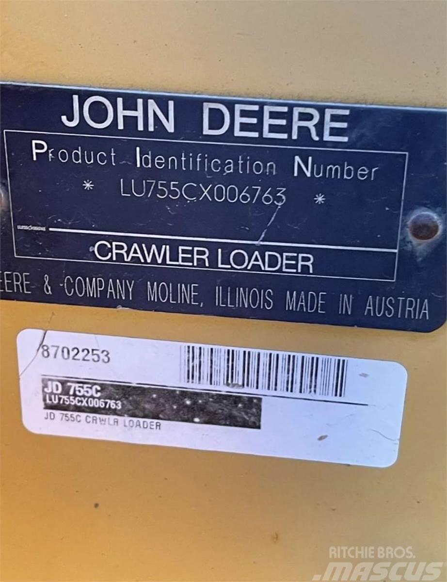 John Deere 755C Crawler FEL's