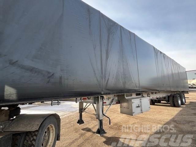 MAC Trailer 53 FT ALUMINUM FLATBED WITH FAST TRACK TAR Tautliner/curtainside trailers