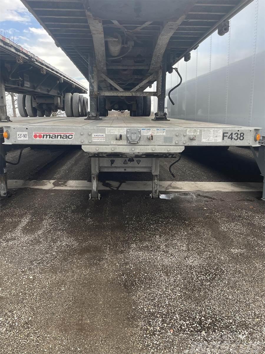 Manac 53'-90' FLATBED EXT TRI AXLE Flatbed/Dropside trailers