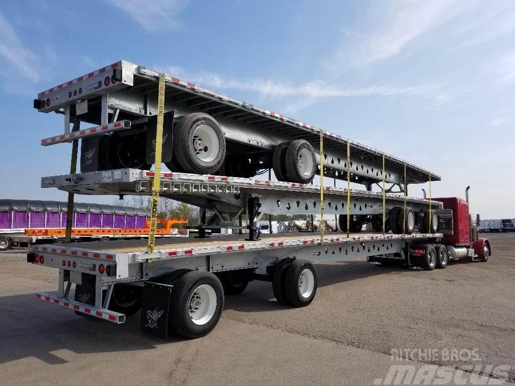 Manac 53' COMBO FLATBED LEGEND SD Flatbed/Dropside trailers