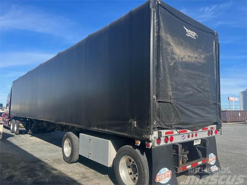 Utility COMBO FLAT WITH CONESTOGA Tautliner/curtainside trailers