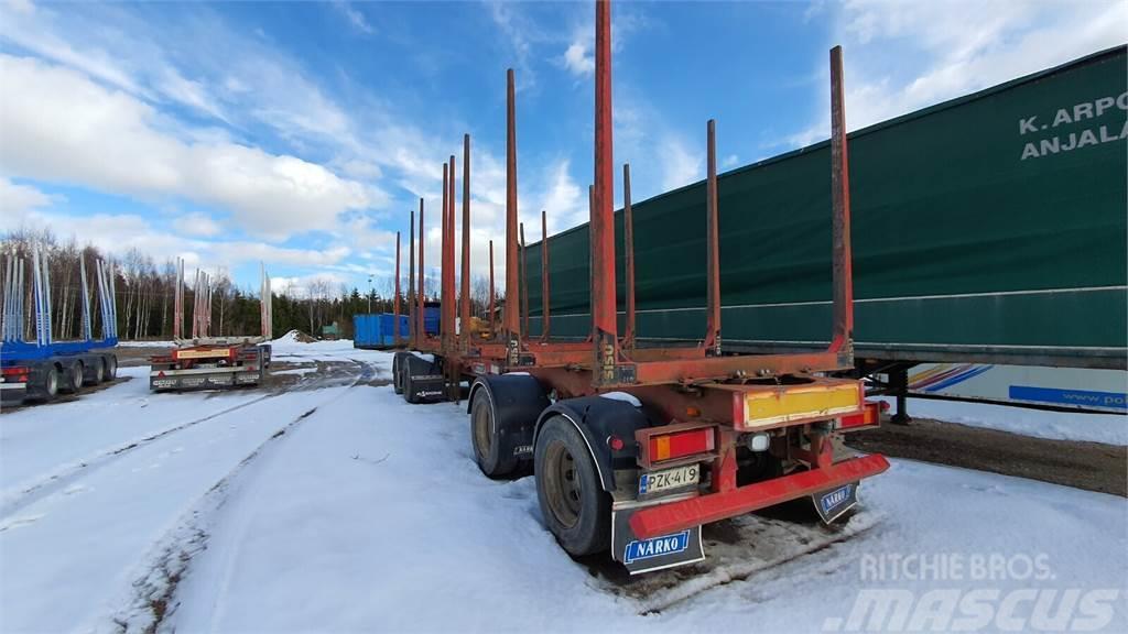 Närko Puutavaraperävaunu Timber trailers