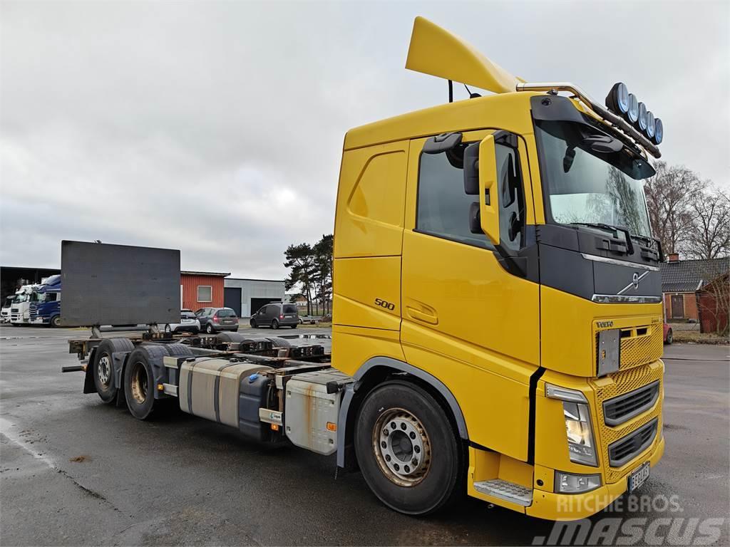 Volvo FH500 Containerframe/Skiploader trucks