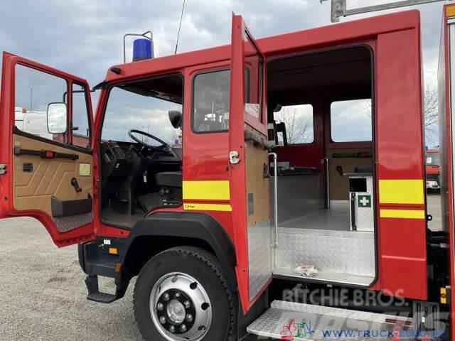 Mercedes-Benz LK 1220 4x4 Metz Feuerwehr TLF 16/25 Pumpe+2410L Van Body Trucks