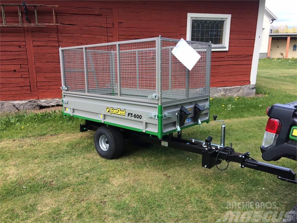  FORESTEEL FT-600 TIPPVAGN 50MM All purpose trailer