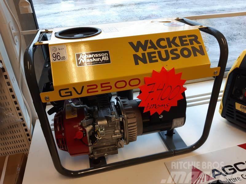 Wacker Neuson GV 2500A GENERAT TLB's
