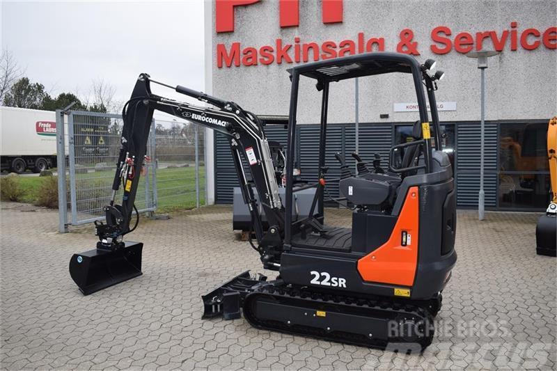 Eurocomach 22 SR FABRIKS NY 2022 MODEL COMPACT TILT ROTATOR Mini excavators < 7t