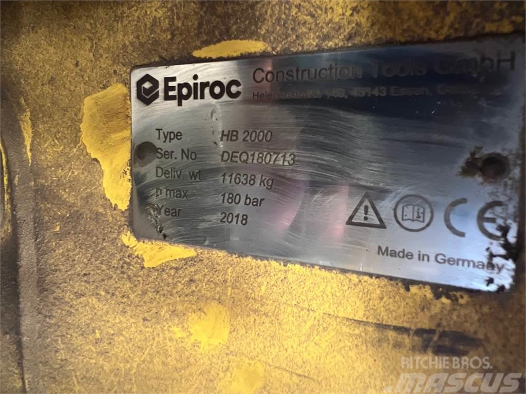 Epiroc HB2000 Hammers / Breakers