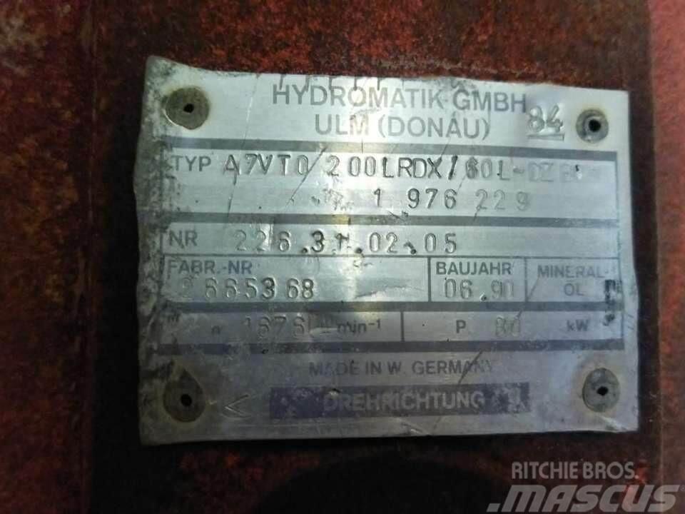Hydromatik A7VTO 200 LRDX Hydraulics