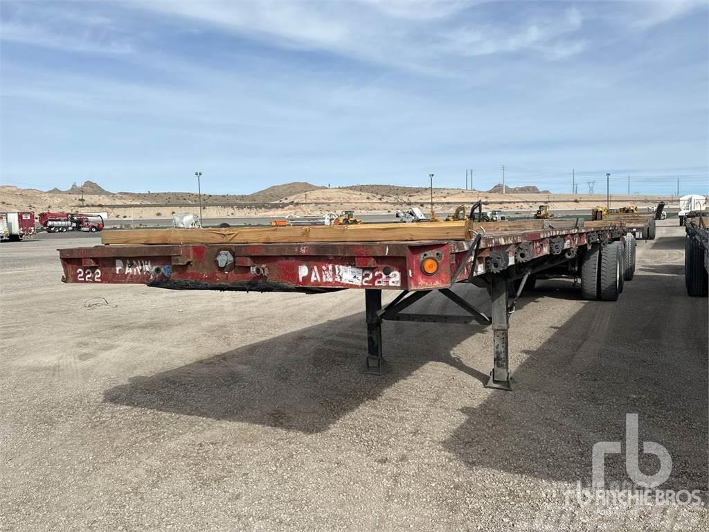  40 ft T/A Flatbed/Dropside semi-trailers