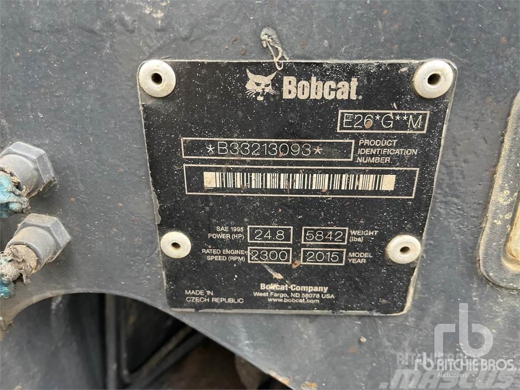 Bobcat E26 Mini excavators < 7t