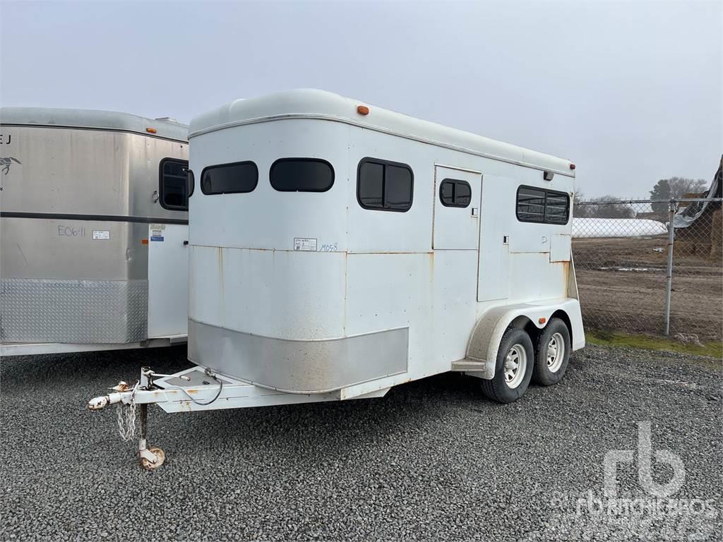 Circle J 14 ft T/A Livestock carrying trailers