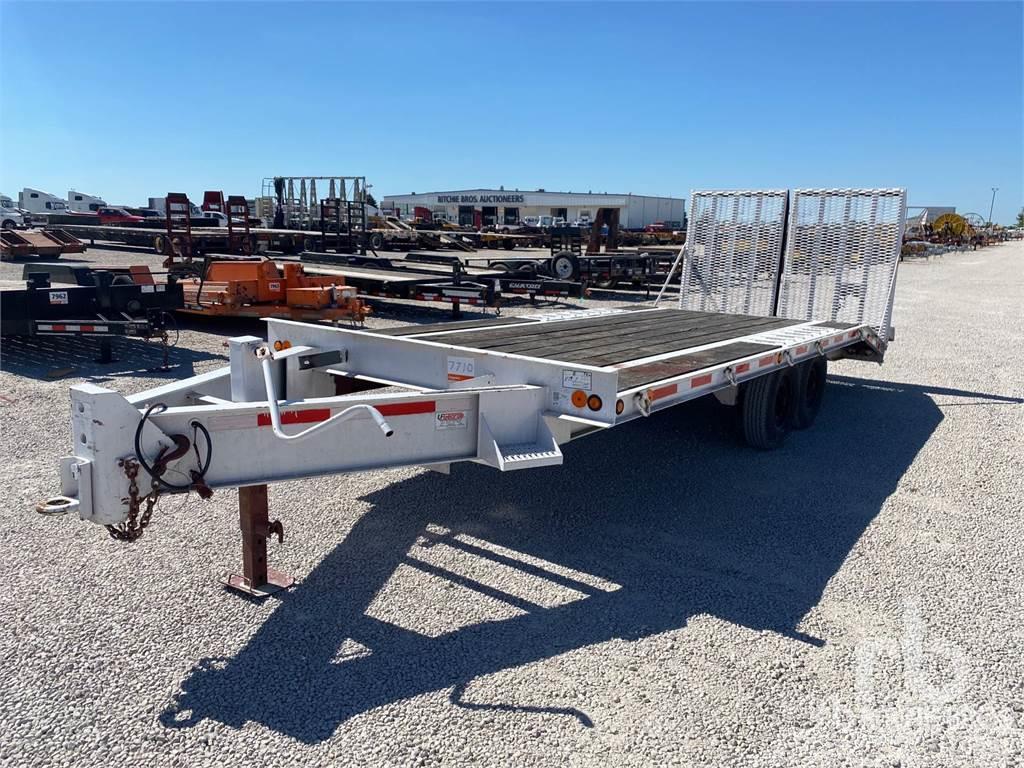 Dynaweld 16 ft T/A Containerframe/Skiploader semi-trailers