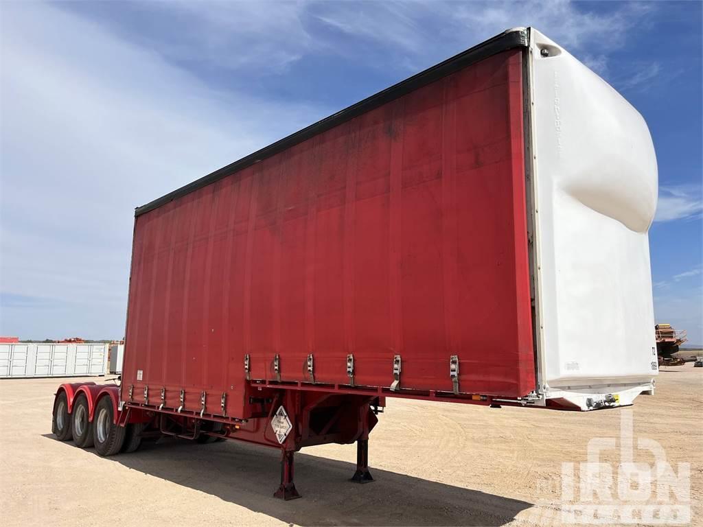  FREIGHTMASTER 7.4 m Tri/A B-Double Lead Step Deck Curtainsider semi-trailers