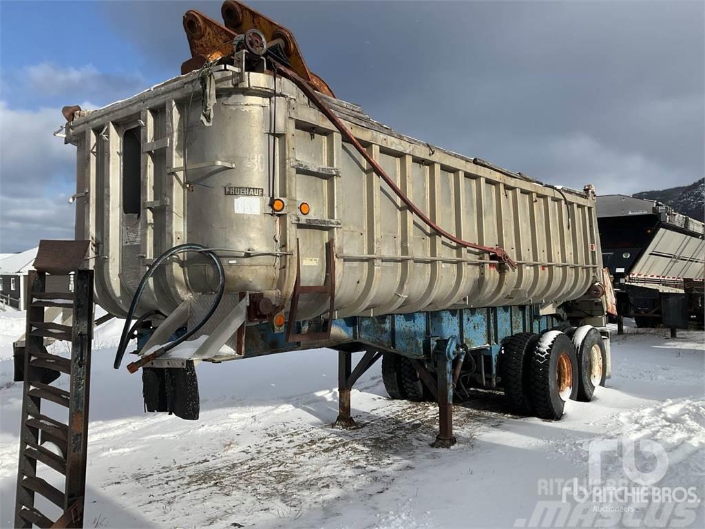 Fruehauf 22 ft T/A Aluminum Tipper semi-trailers