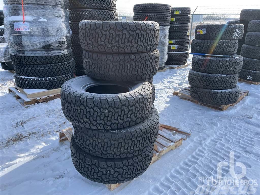 Grizzly Quantity of (9) LT285/70R17 Tyres, wheels and rims