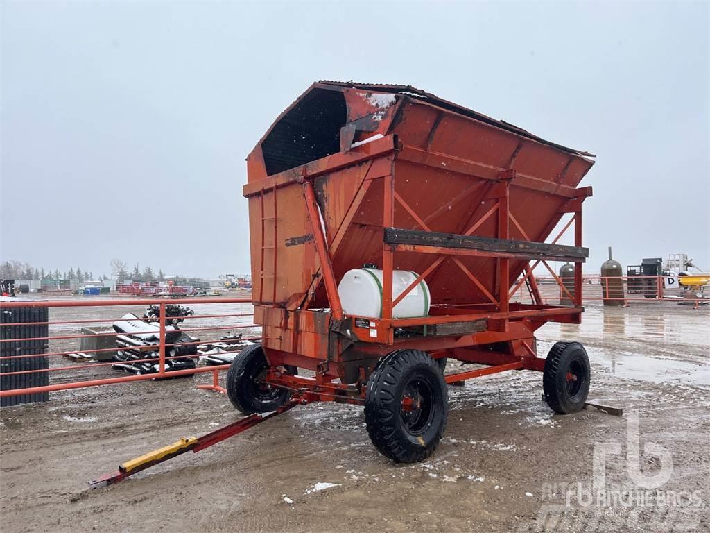Jiffy 14 ft T/A High Dump Bale trailers