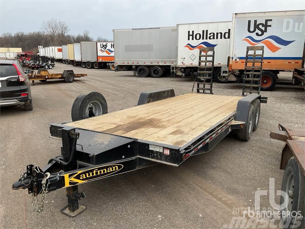Kaufman 20 ft T/A Vehicle transport trailers