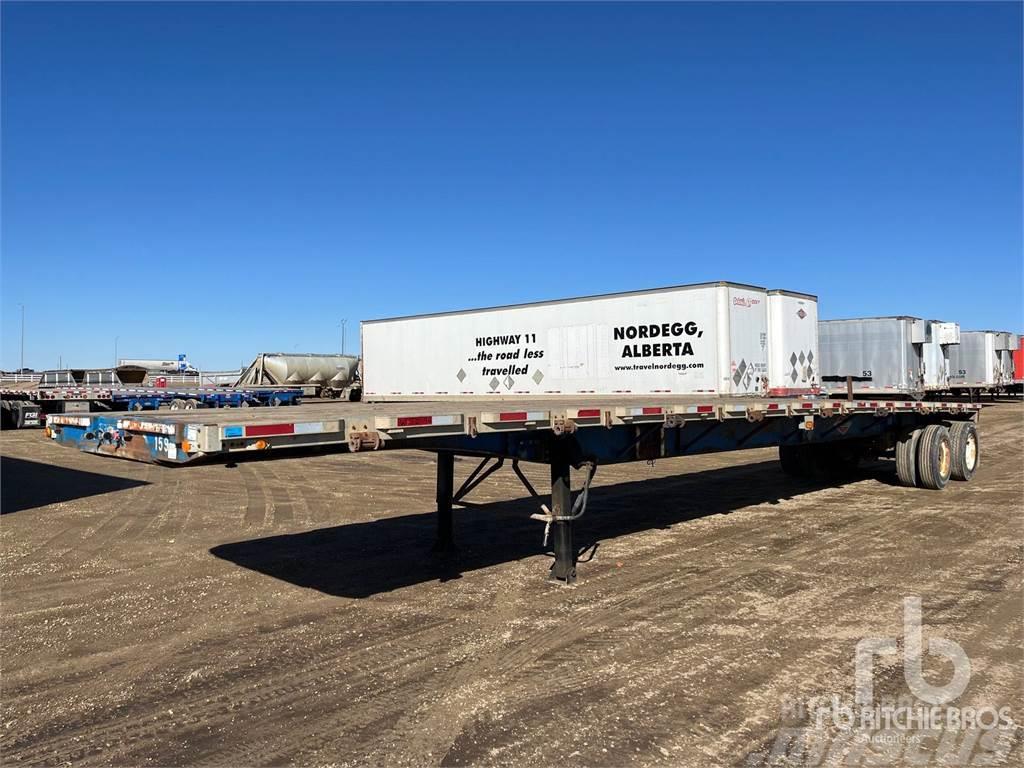 Lode King 48 ft T/A Flatbed/Dropside semi-trailers