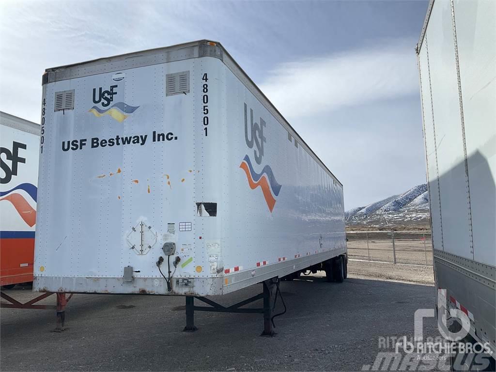 Lufkin 48 ft T/A Box body semi-trailers