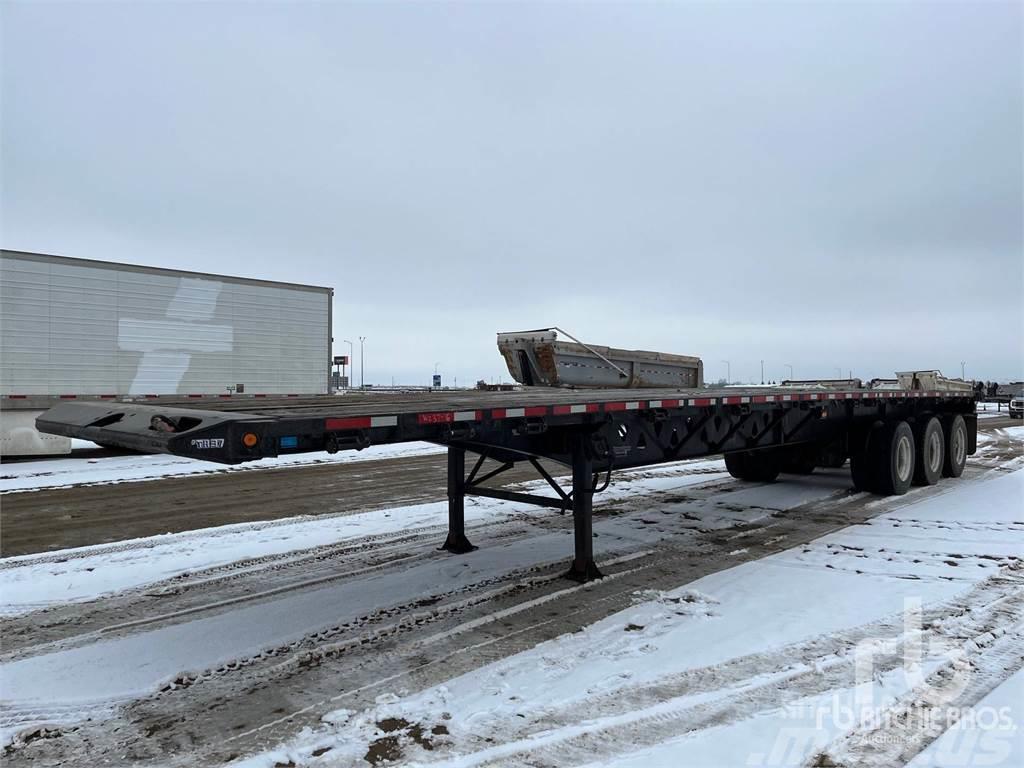 Manac 48 ft Tri/A Flatbed/Dropside semi-trailers
