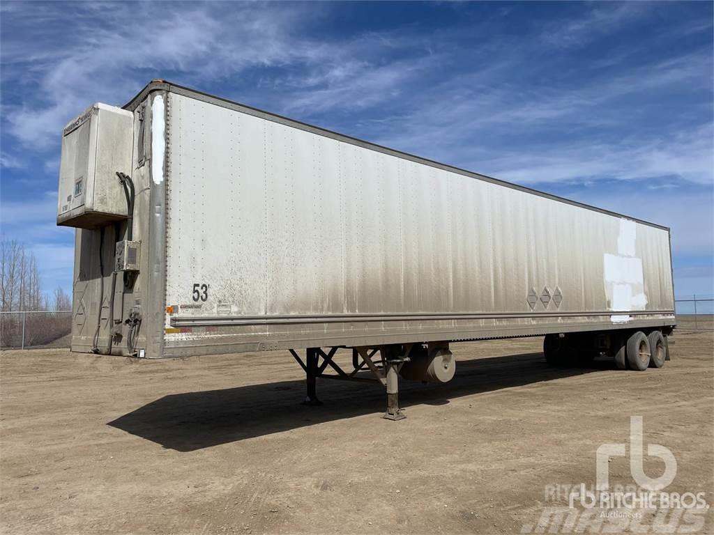 Manac 53 ft x 102 in T/A Heated Box body semi-trailers