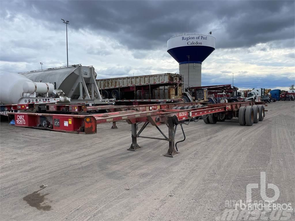Max Atlas CCXT 4053-3S-15 Containerframe/Skiploader trailers