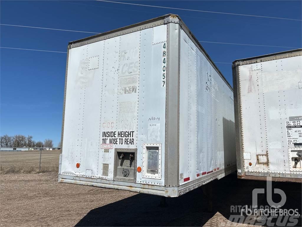  MONON 48 ft x 102 in T/A Box body semi-trailers