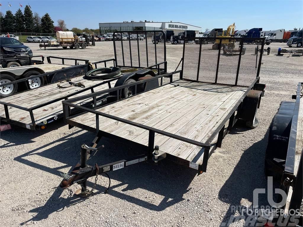  TWF 14 ft S/A Vehicle transport trailers