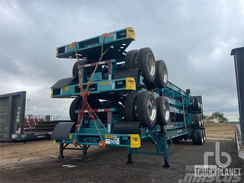 Ventura 41 ft T/A Containerframe/Skiploader semi-trailers