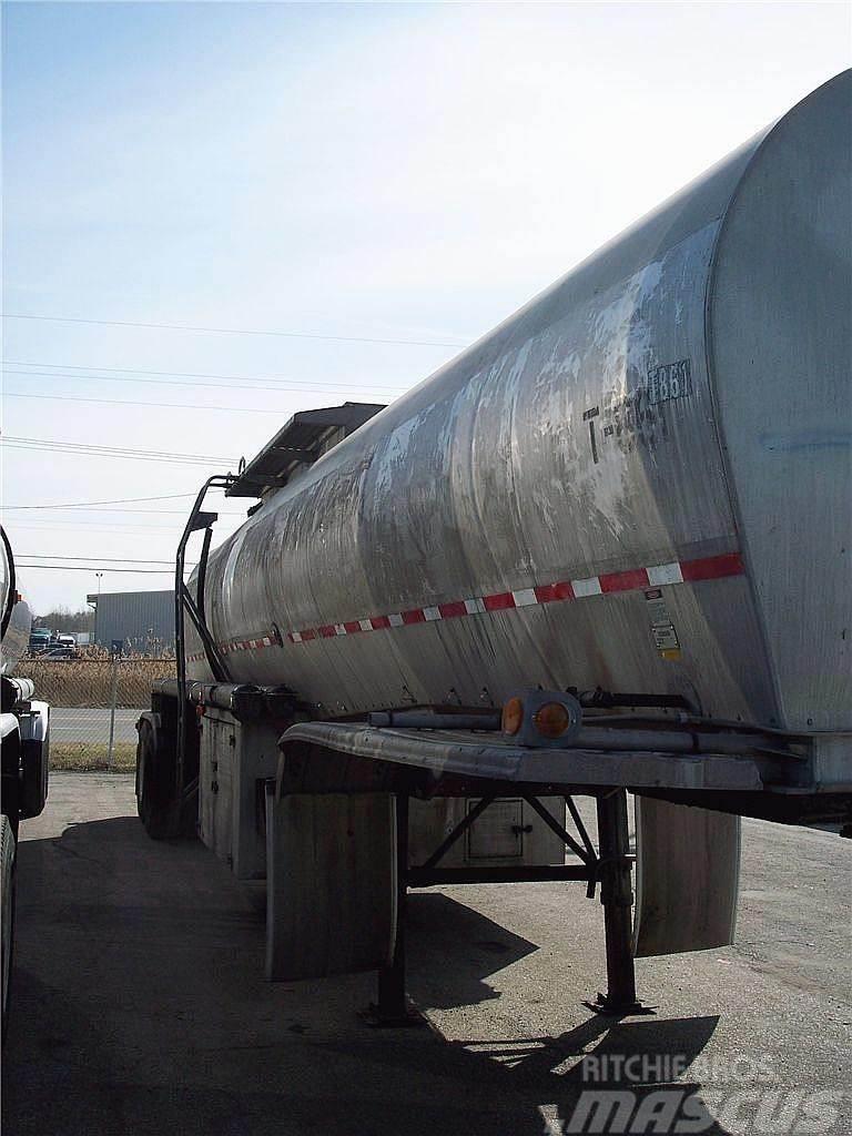 Fruehauf ALUMINUM, 2-COMPARTMENT Tanker trailers
