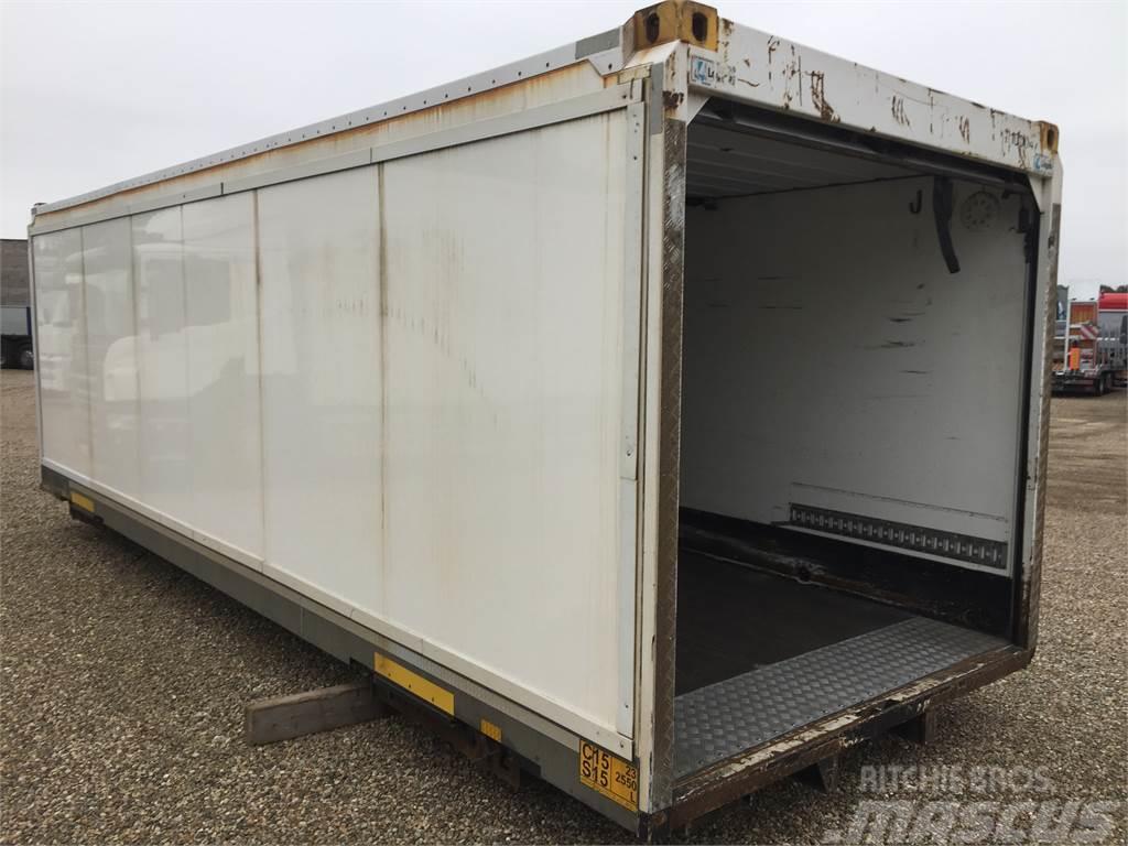  7450 mm med rulleport Box body semi-trailers