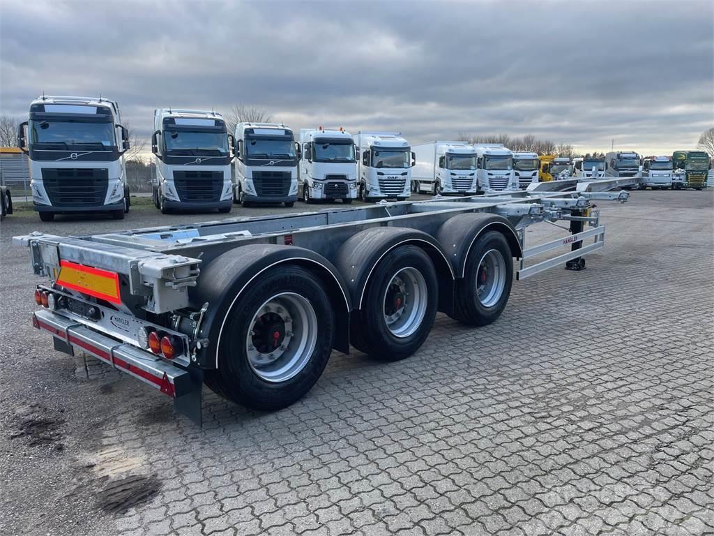 Hangler SDS 430 container chassis - multi låse Containerframe/Skiploader semi-trailers