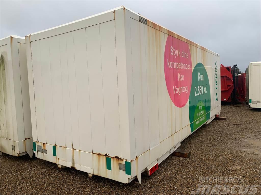 Krone WK 7,3 RSTG 7450 mm med rulleport Box body semi-trailers