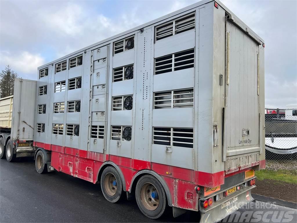 Michieletto 4 dæk - 63,2m2 Livestock carrying trailers