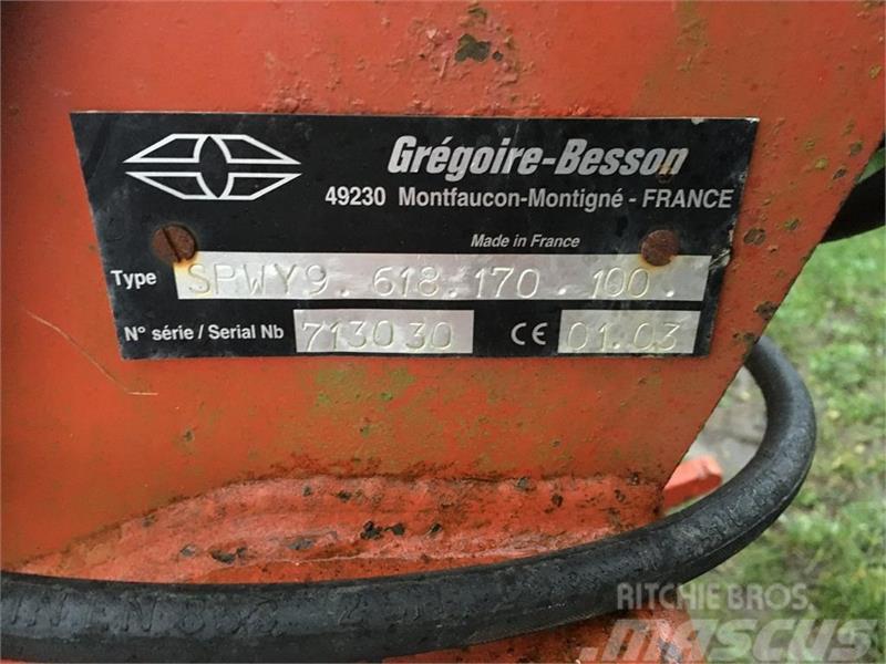 Gregoire-Besson SPWY9 618.170.100 6 furet Reversible ploughs