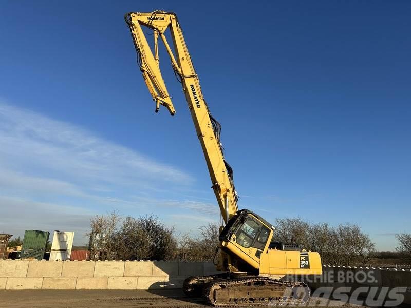 Komatsu PC350LC-8 23m High Reach Excavator Demolition excavators
