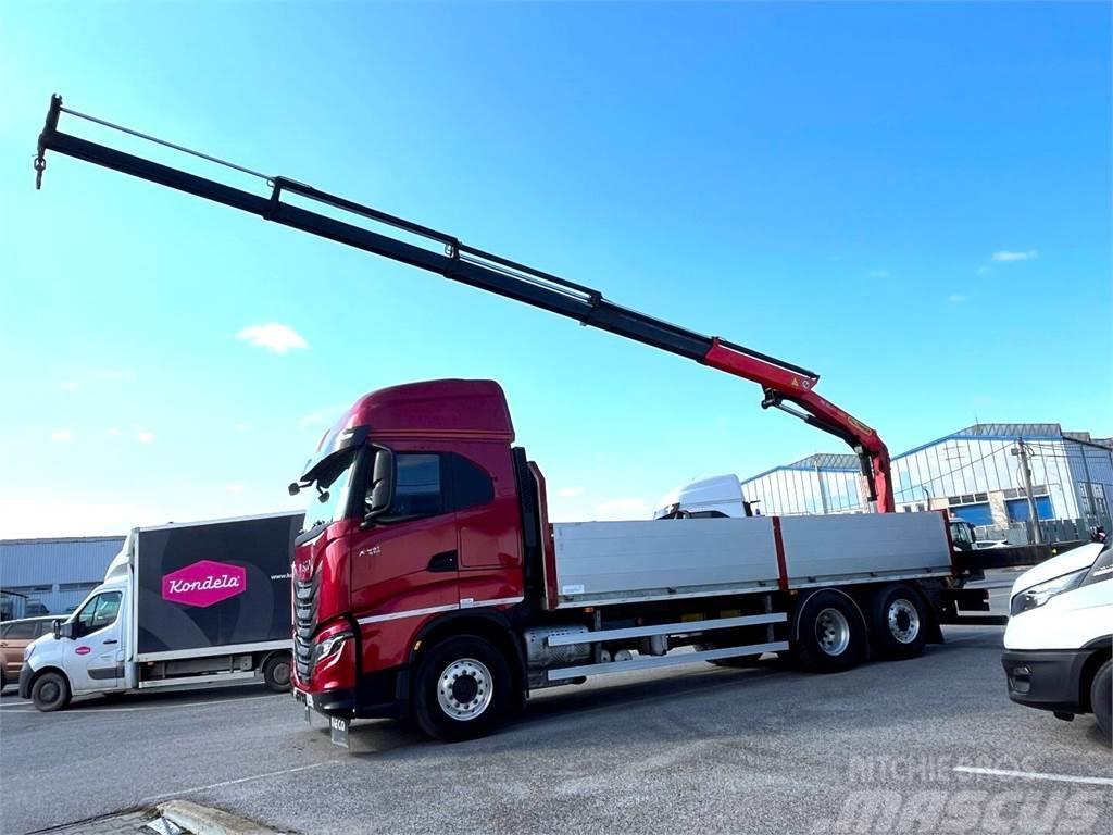 Iveco X-WAY 570, 2022, 6x2, PK 19.001+RC, only 155 000km Flatbed/Dropside trucks