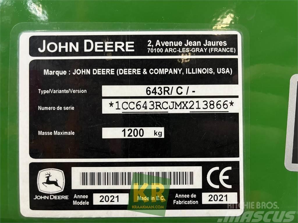John Deere 643R FEL`s