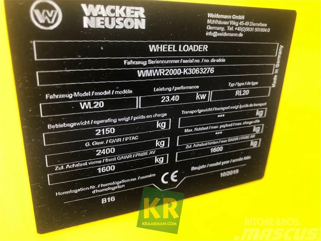 Wacker Neuson WL20 WIELLADER FEL`s