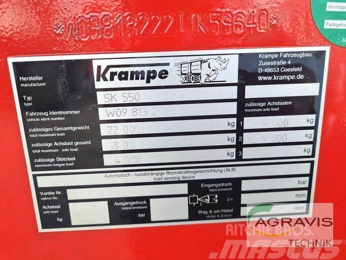 Krampe SK 550 Other farming trailers