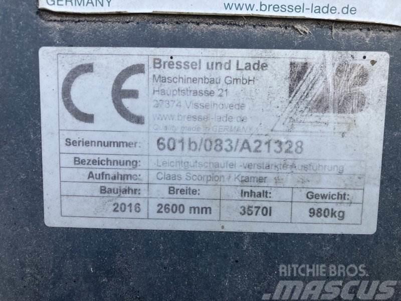 Bressel & Lade Leichtgutschaufel 260cm FEL`s  spares & accessories