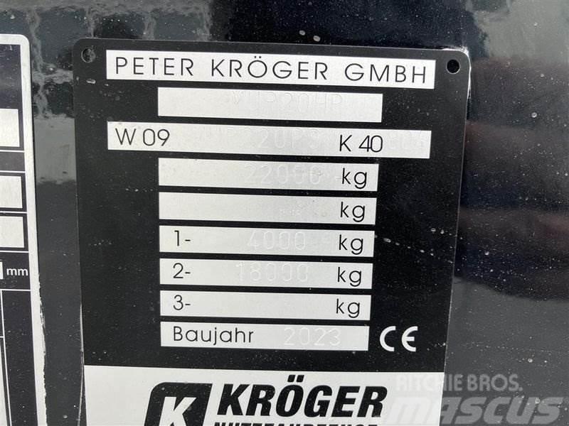 Kröger MUP 20HP Other farming trailers