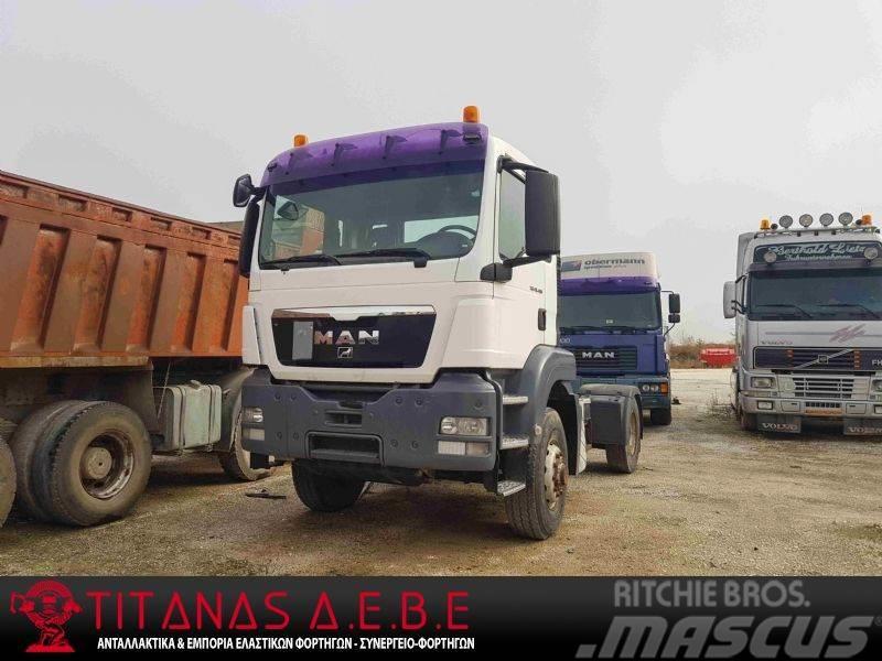 MAN 09 TGS 18.400 4X4 Truck Tractor Units