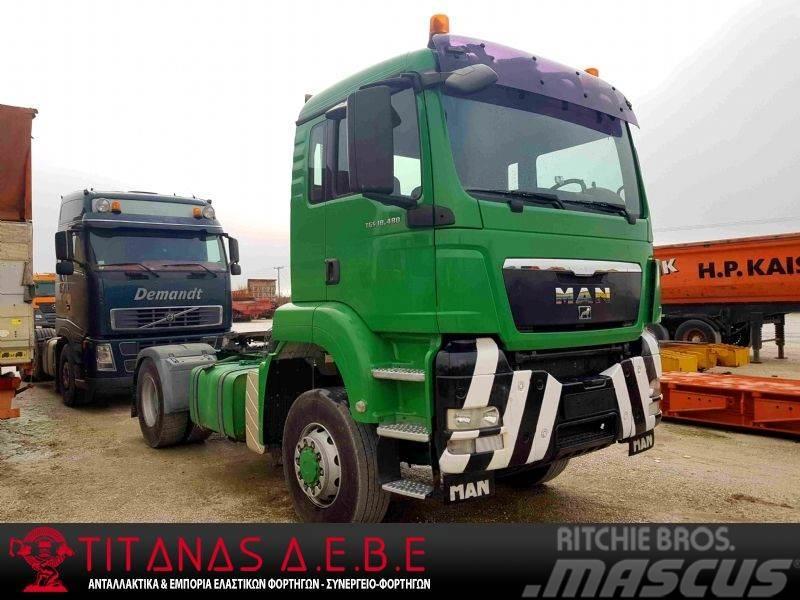 MAN 09 TGS 18.480 4X4 Truck Tractor Units
