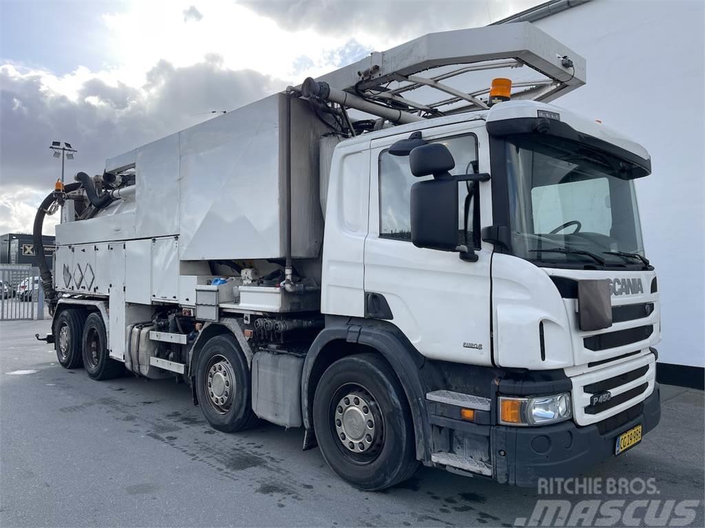 Scania P450, Bucher 5 sug. Sewage disposal Trucks
