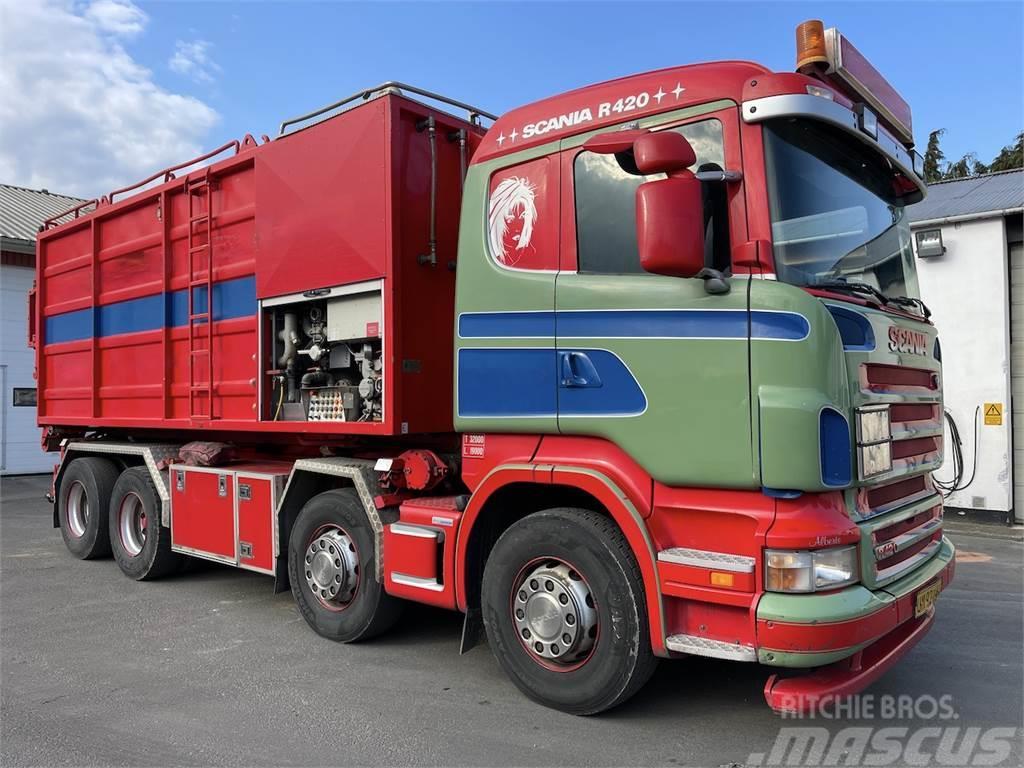Scania R420, KSA anlæg Sewage disposal Trucks