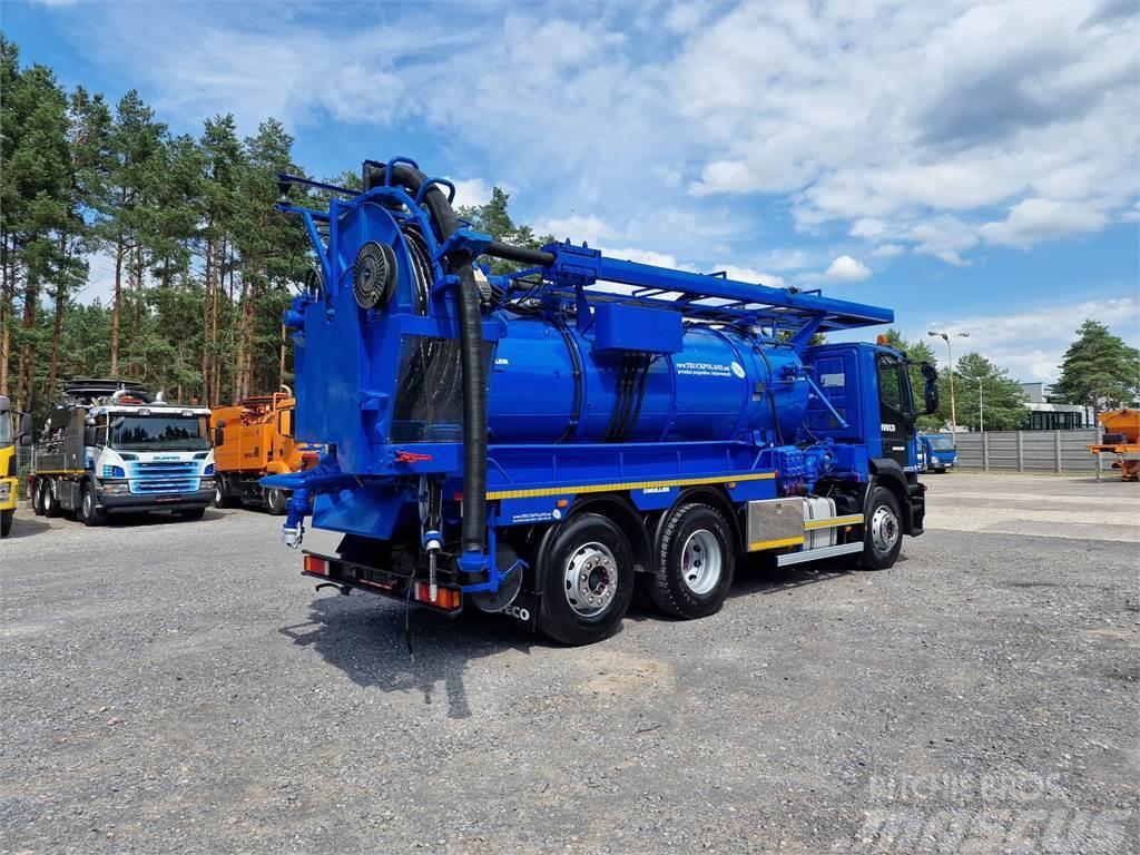 Iveco WUKO MULLER KOMBI FOR CHANNEL CLEANING Sewage disposal Trucks